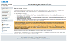 Tablet Screenshot of digesto.uner.edu.ar